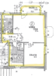 Grundriss - Gepflegte 2 Zimmer Wohnung mit Balkon in Alt-Garbsen zu vermieten