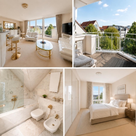 Exklusive Dachgreschoss-Maisonette Wohnung über den Dächern der List, 30161 Hannover, Dachgeschosswohnung